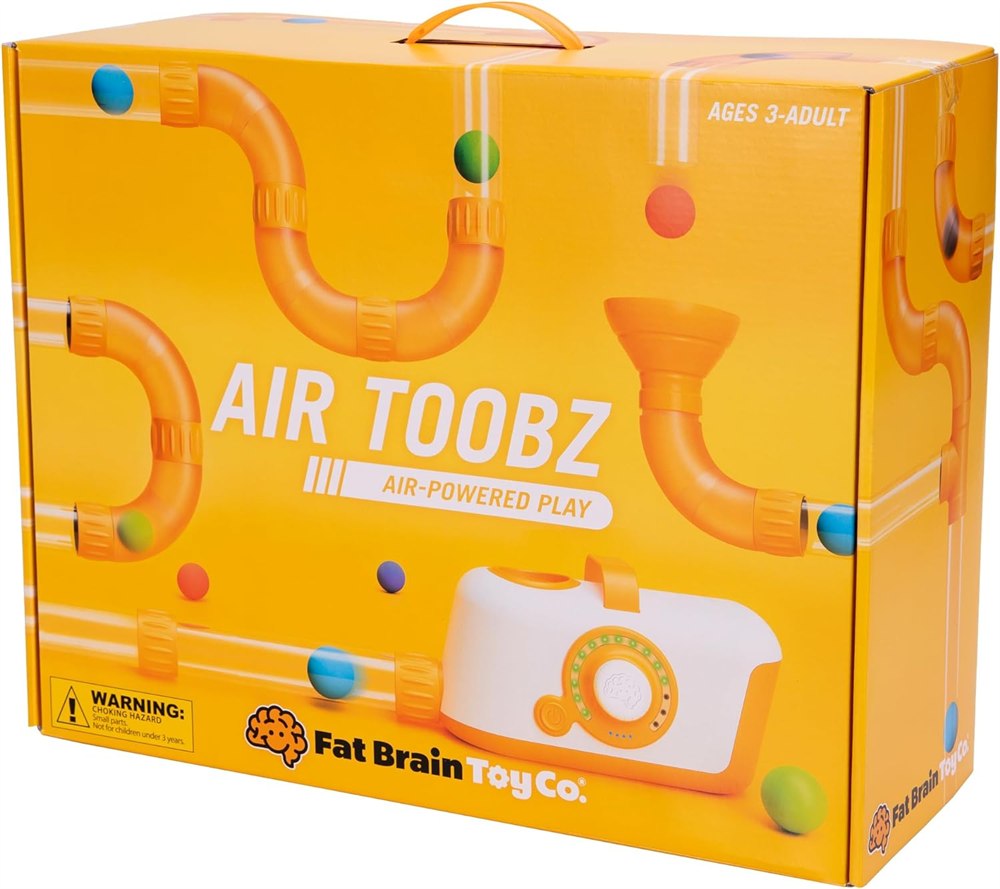 Fat Brain Toys Air Toobz kit pieces and modular tube parts