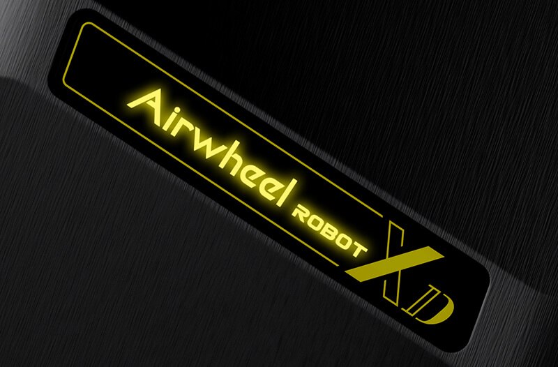 Close-up of the Airwheel SE3SXD exterior branding detail