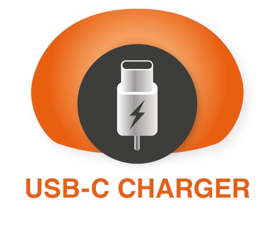 Alpride E2 USB-C charging diagram