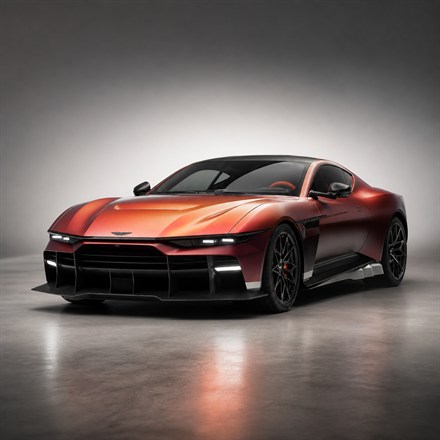 This Front-Engine V12 Supercar Packs 850 PS Into a Carbon-Fiber Aston Martin Body