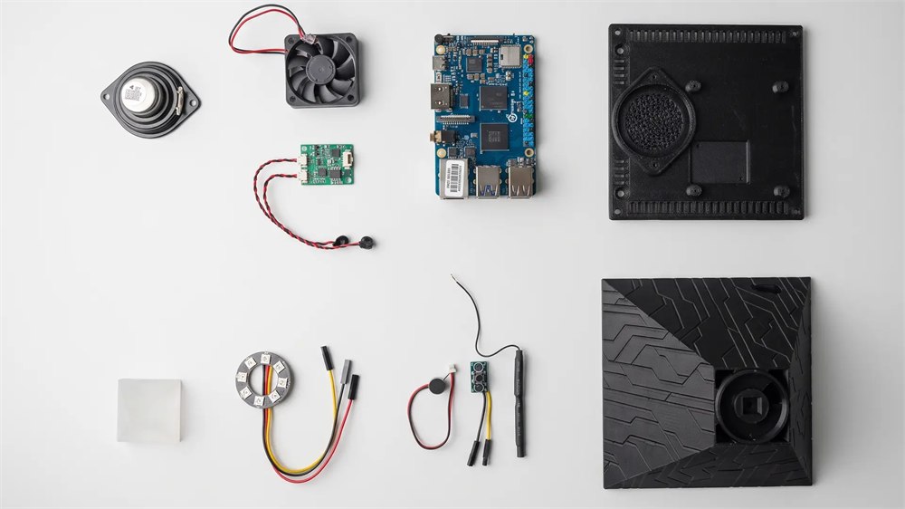 Autonomous Intern 2 hardware components and casing parts