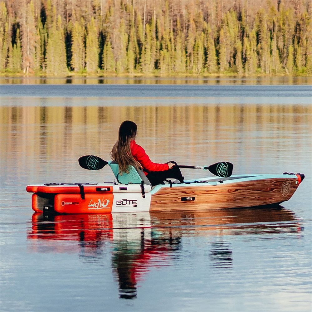BOTE LONO Aero Classic Cypress kayak on a calm lake