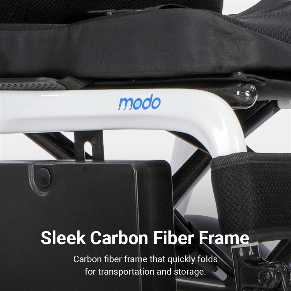 WHILL Modo Breeze carbon fiber frame detail