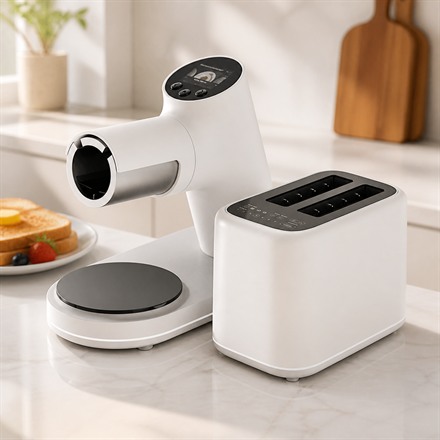 This Automated Breakfast System Syncs Eggs and Toast Like a Tiny Kitchen Manager