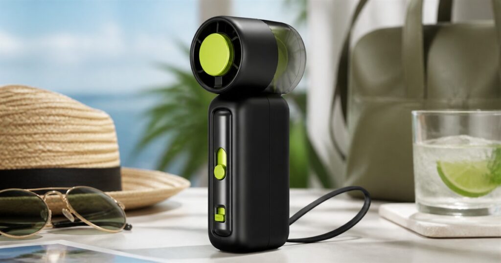 MOVESPEED ChillVolt cooling fan and power bank product image
