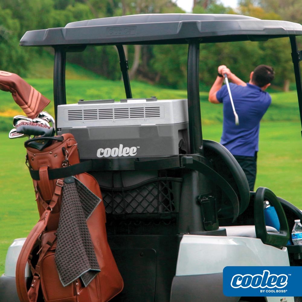 Coolee Tour LX golf cart cooling system during a round