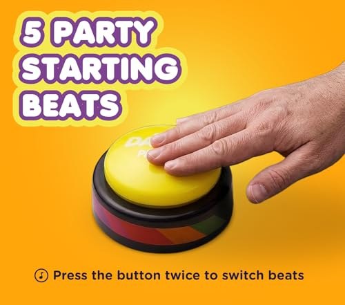 30 Second Dance Party button listing graphic showing five party beats
