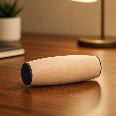 This Wooden Desk Walker Skill Toy Turns Fidgeting Into A Tiny Tabletop Sport