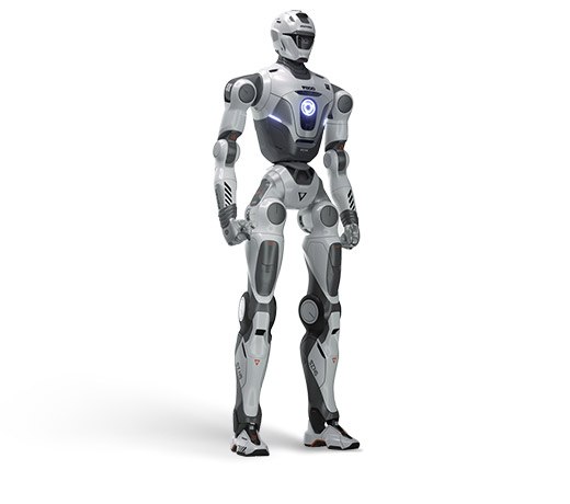 Full-body EngineAI T800 humanoid robot chassis product image