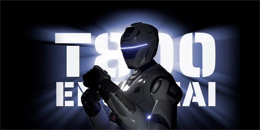 EngineAI T800 humanoid robot hero image