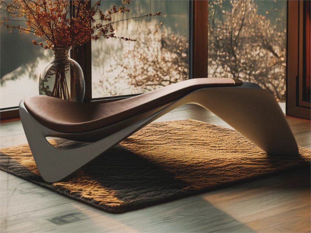 Ennua Element 01 carbon fiber lounge chair product view 1