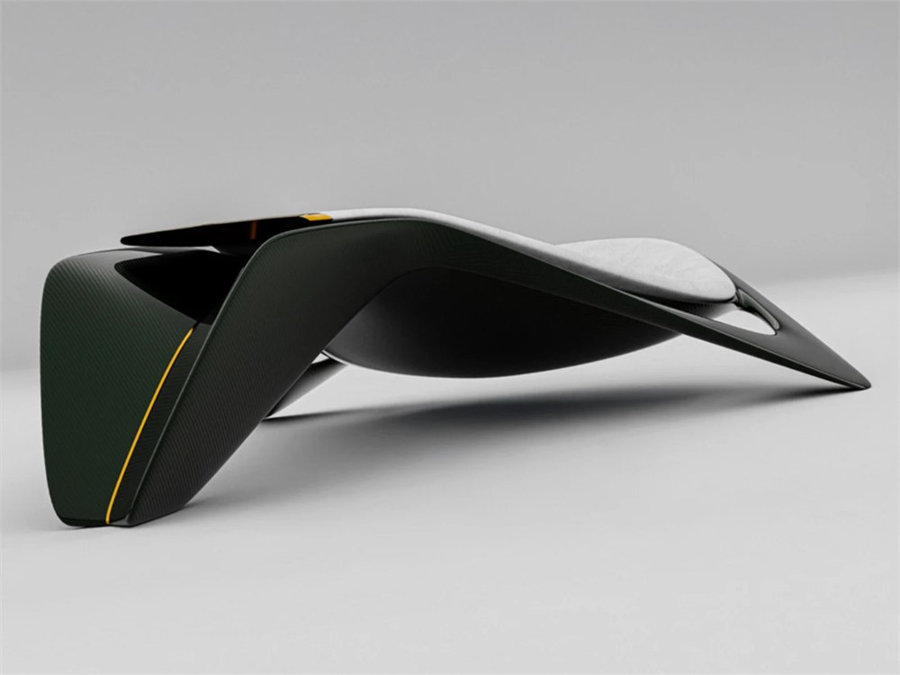 Ennua Element 01 carbon fiber lounge chair product view 2