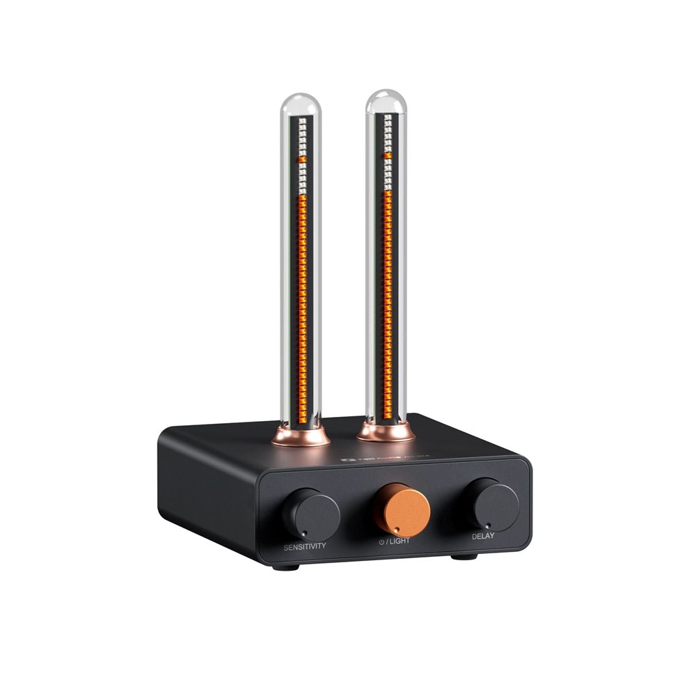 Fosi Audio AH-01A music rhythm visualizer with two glass LED tubes
