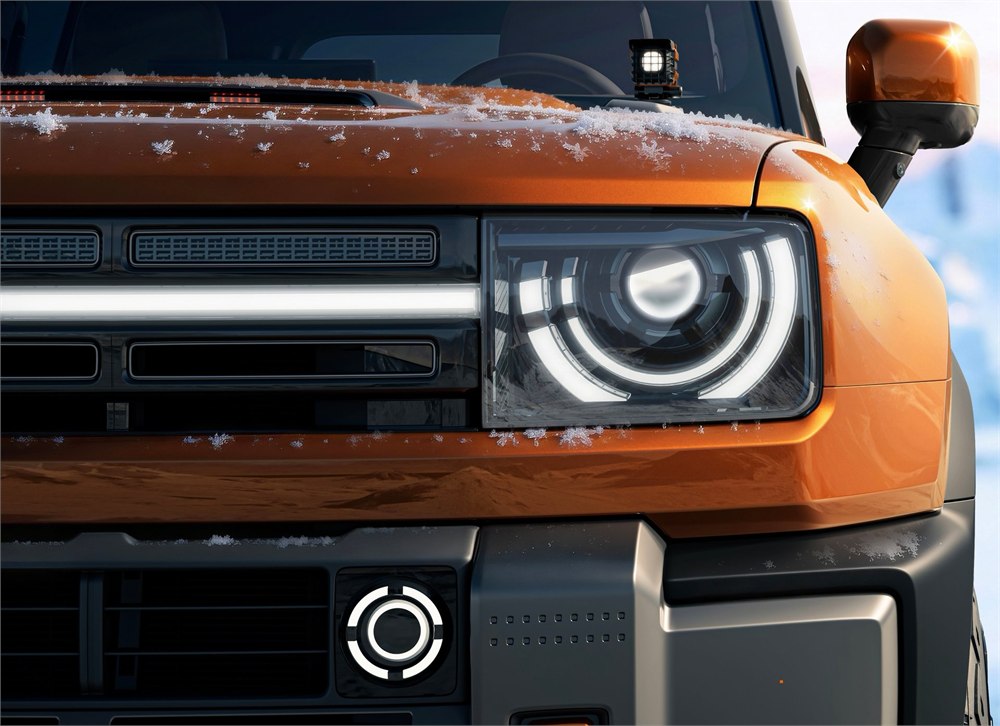 Geely Galaxy Cruiser 700 exterior view showing boxy off-road proportions