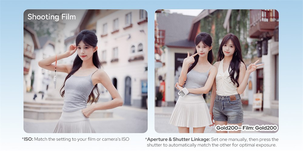 Godox C100 sample shooting-film interface and use scene