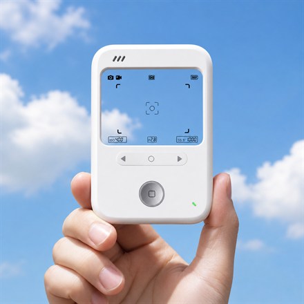 This Transparent Viewfinder Camera Lets You Take Screen-Free Photos