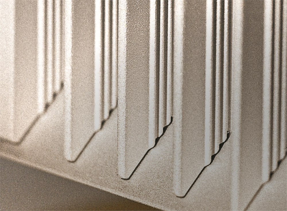 Goldmund TELOS 9800 rear connector closeup from official PDF