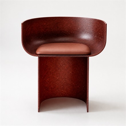 This Recycled-Glass Armchair Turns a Half-Pipe Into Luxury Seating