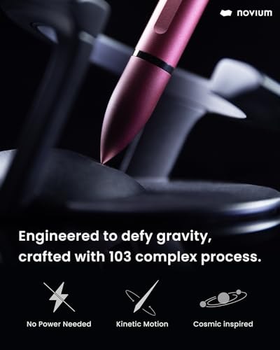 novium Hoverpen Interstellar levitating at a 23.5-degree angle