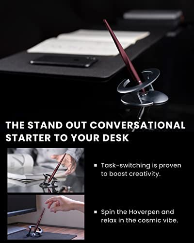 novium Hoverpen Interstellar aluminum ballpoint pen closeup
