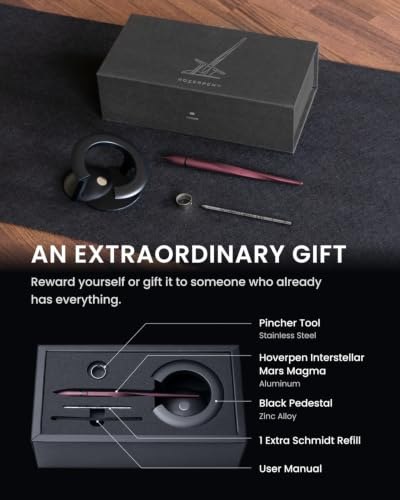 novium Hoverpen Interstellar magnetic cap detail