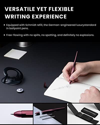 novium Hoverpen Interstellar pen shown as a desk gift