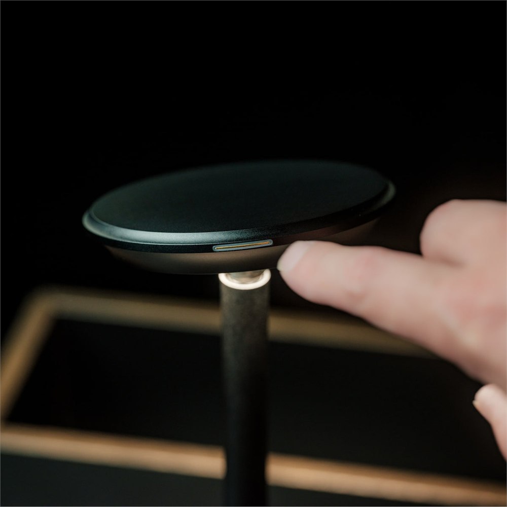 Infinite Solas lamp touch control detail
