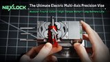 Small campaign preview of the NexLock electric precision vise