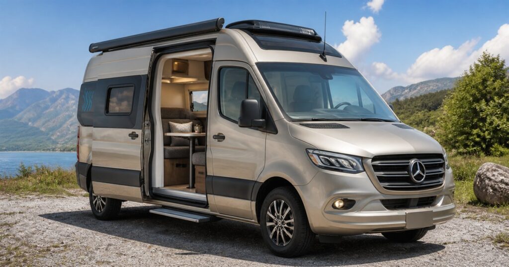Buerstner Habiton 6.1 transforming camper van