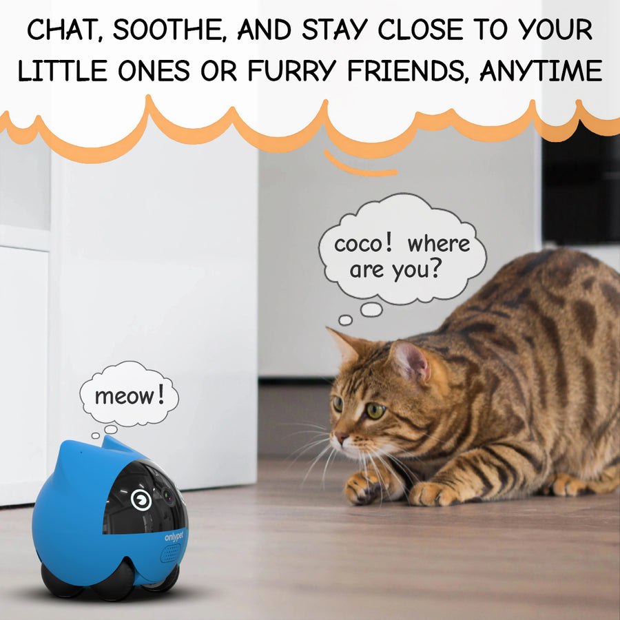 OnlyPetBuddy infrared night vision and mobile camera feature