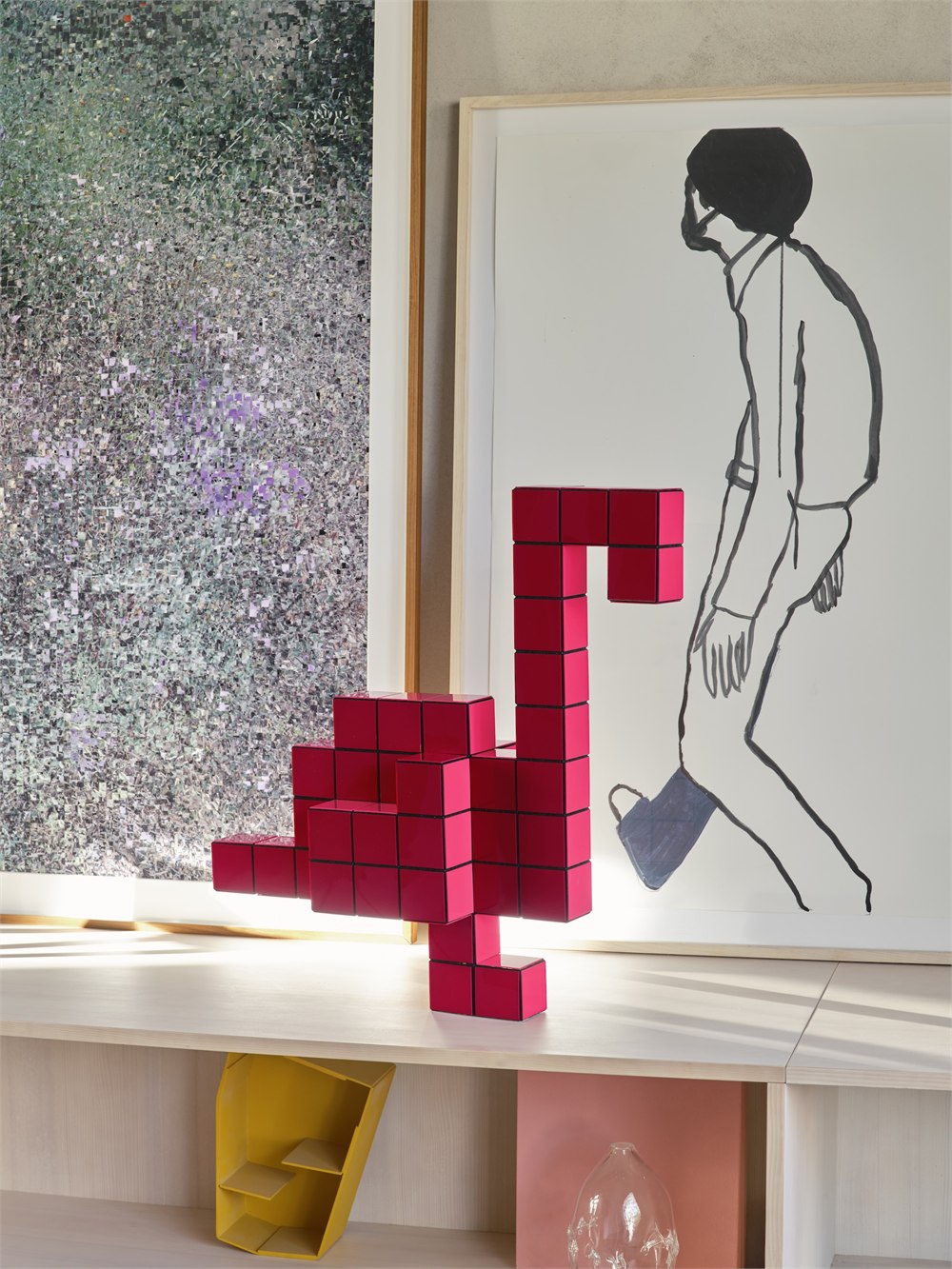 Vitra Panton Cubes modular animal sculpture kit view 2