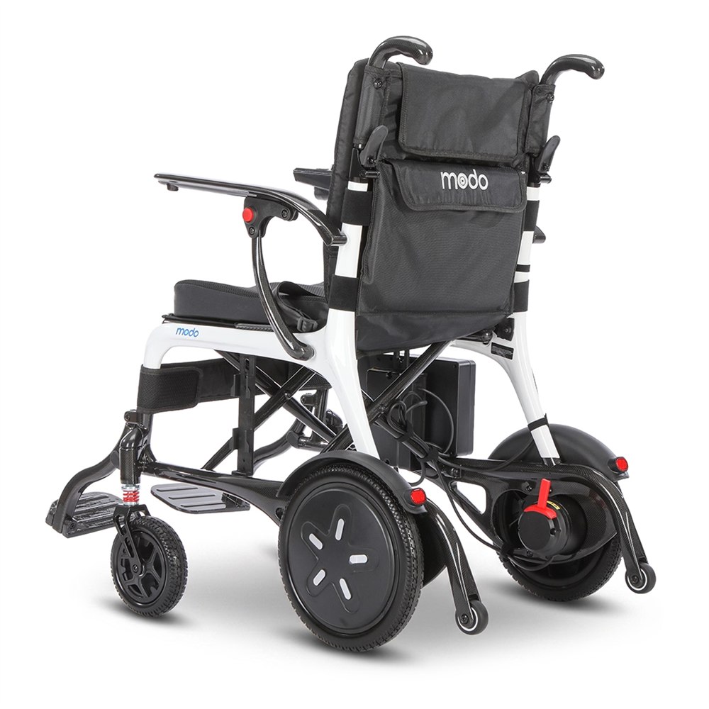 WHILL Modo Breeze rear wheel and compact frame view