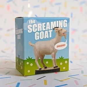 Boxed The Screaming Goat kit shown as a compact novelty gift