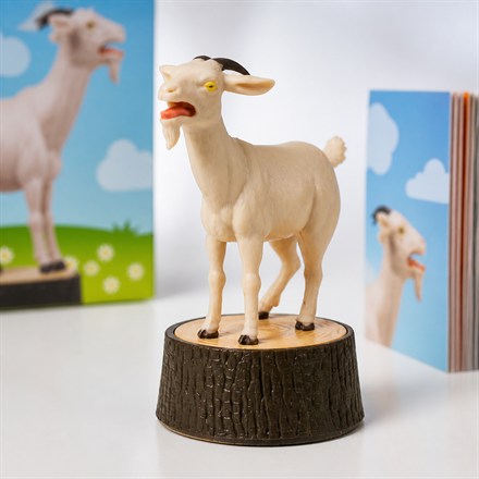 This Screaming Goat Book And Figure Kit Turns Desk Stress Into Tiny Farm Chaos