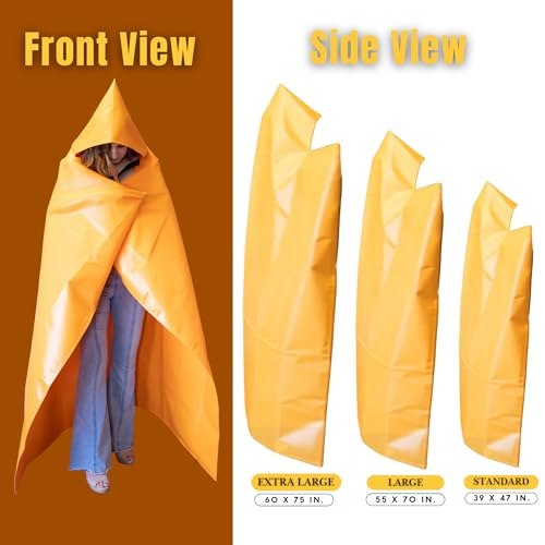 Supa Ant orange wearable fire blanket cape product image 6