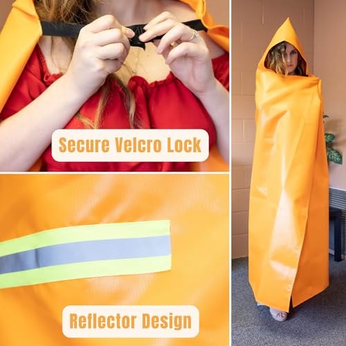 Supa Ant orange wearable fire blanket cape product image 7