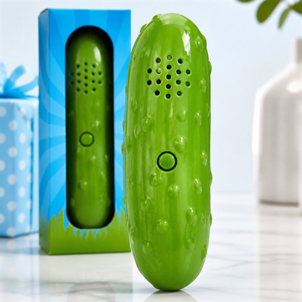 This Yodeling Pickle Musical Toy Sings On Command