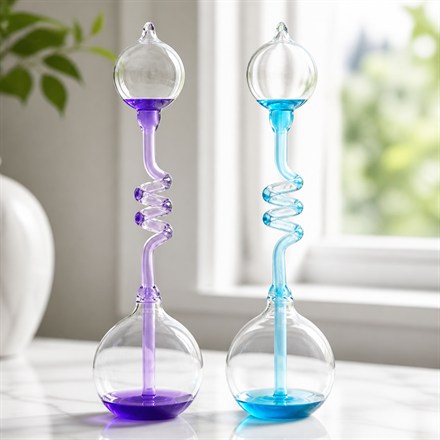 This Glass Hand Boiler Science Toy Bubbles From The Heat Of Your Hand
