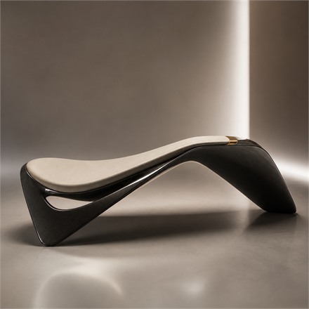 This Carbon-Fiber Lounge Chair Turns Supercar Design Into Seating