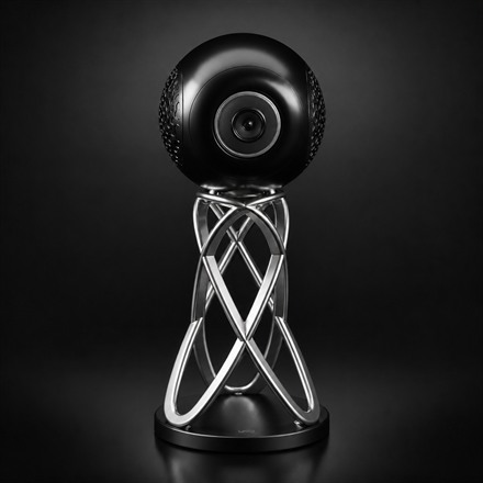 These Spherical Active Stereo Speakers Turn Hi-Fi Into Living Room Sculpture