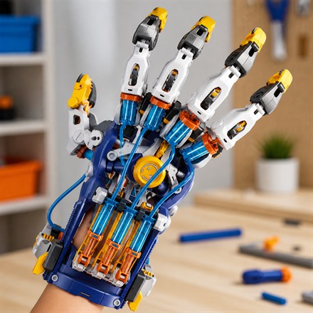 This Wearable Hydraulic Hand Kit Gives Your Fingers a Giant Robot Upgrade