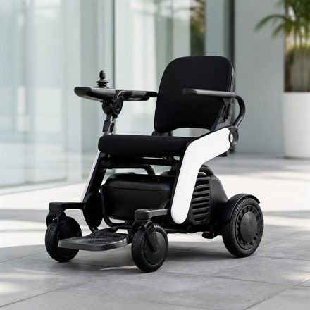 This Ultralight Electric Wheelchair Folds Fast for Travel