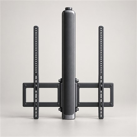 This Adaptive TV Wall Mount Raises and Lowers the Screen for You