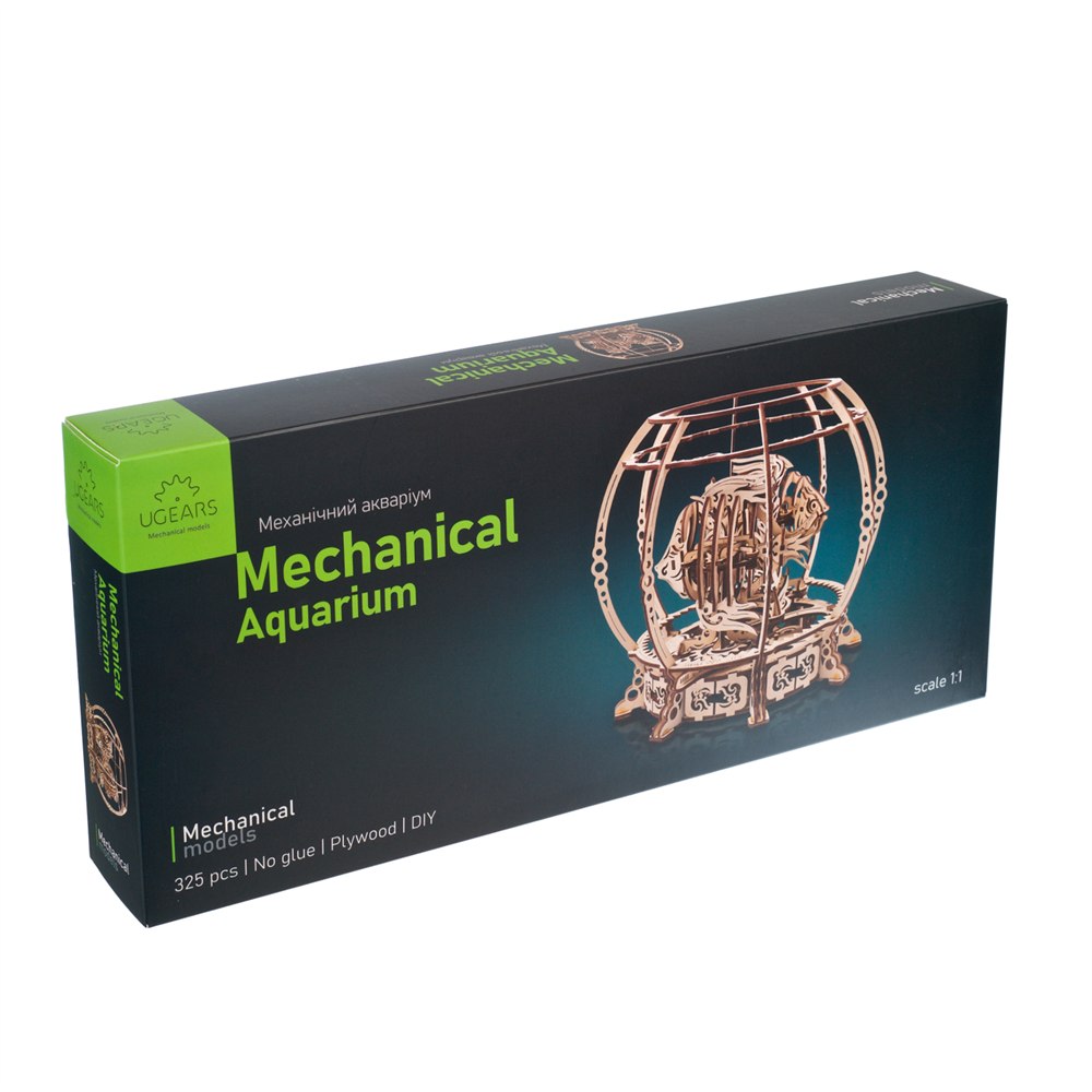 Mechanical Aquarium model kit packaging