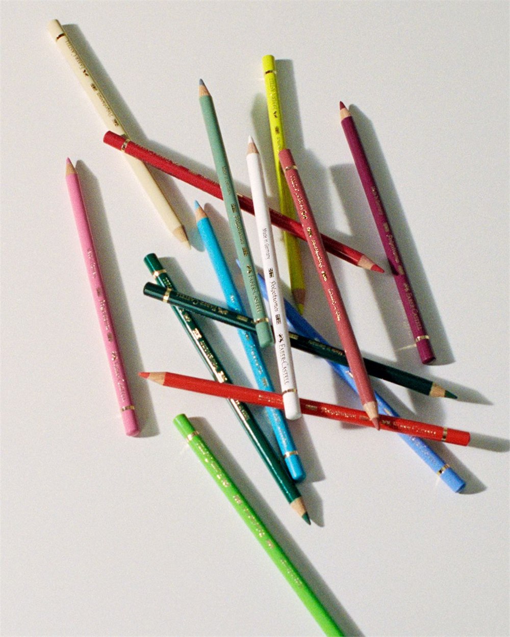 Assorted Polychromos colored pencils
