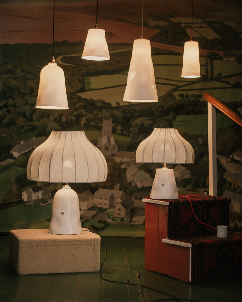 Feldspar lighting collection including Big Slim and other separate designs