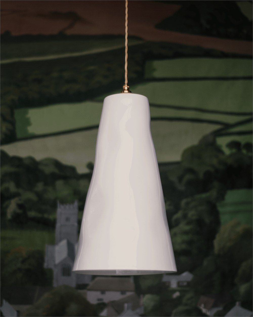 Big Slim pendant against a decorative room backdrop