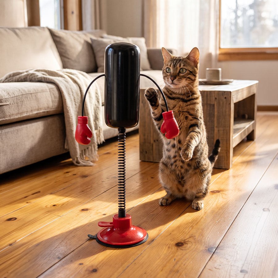 KONG Connects Punching Bag portable cat toy