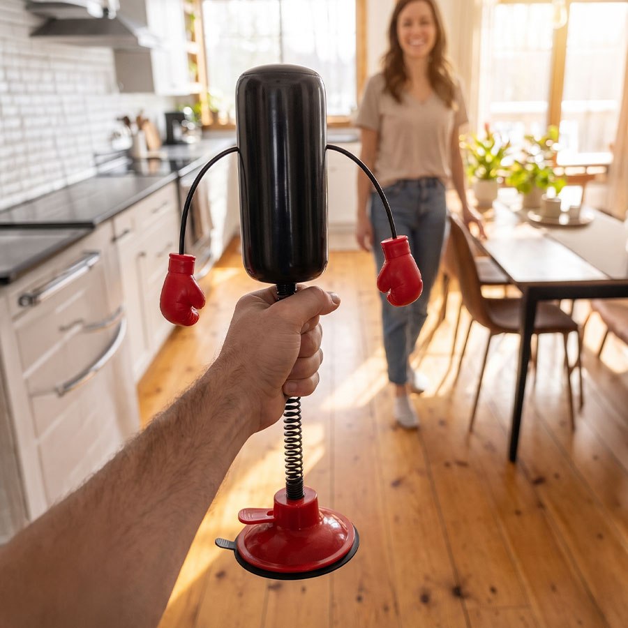 KONG Connects Punching Bag portable cat toy