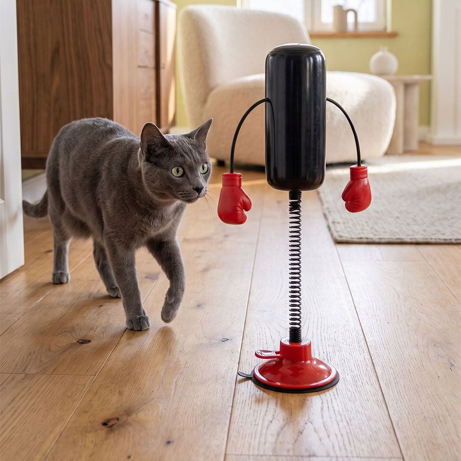 KONG Connects Punching Bag portable cat toy